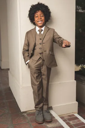 "007" Kids Mocha Suit 5-Piece Set