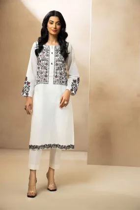 2 Piece - Dyed Embroidered Suit - 42301023