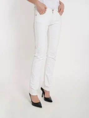 2010 Acne Jeans white slim jeans