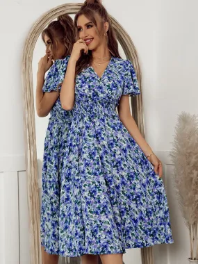 Amelia Floral Midi Dress