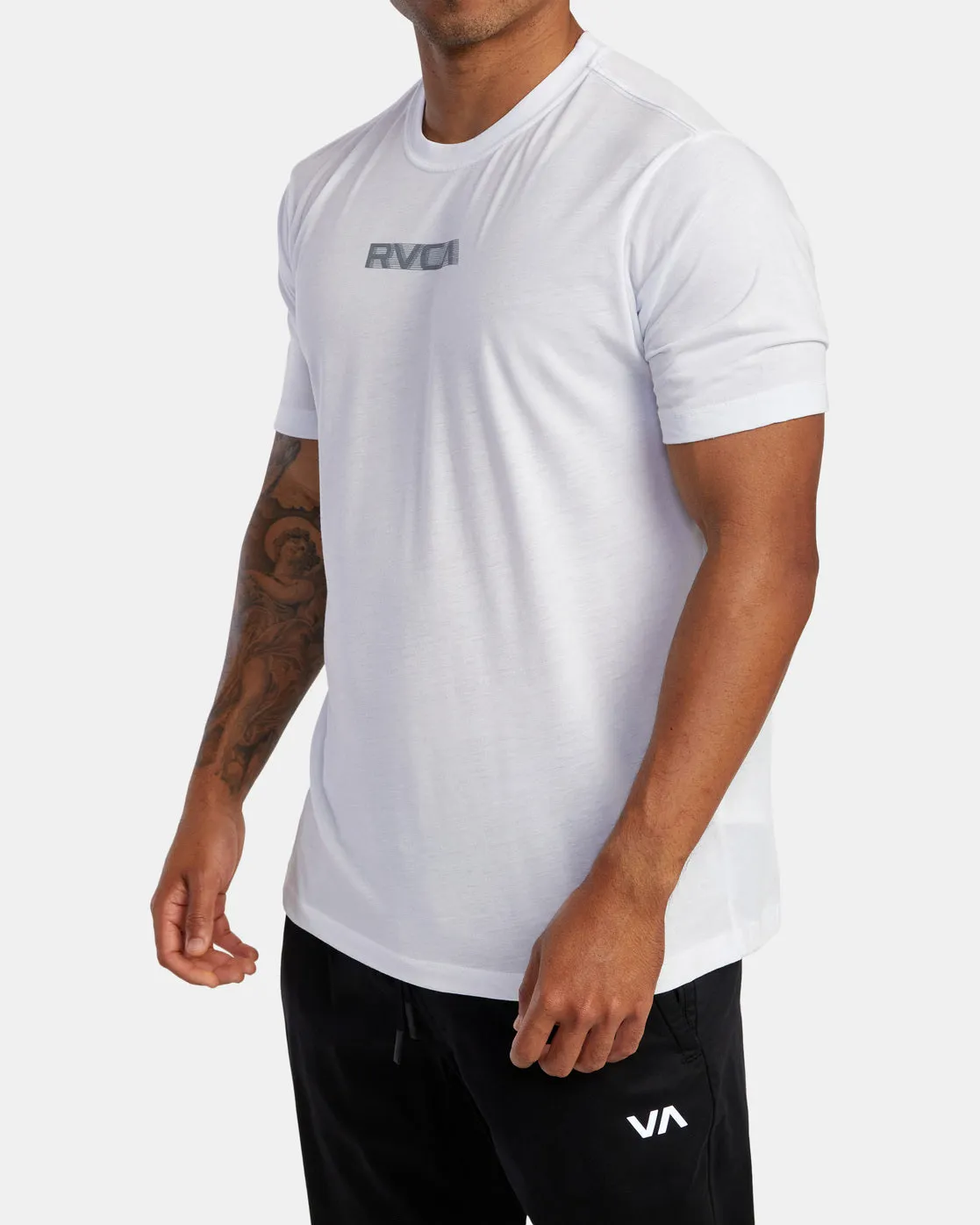 Big RVCA Speed Workout Shirt - White