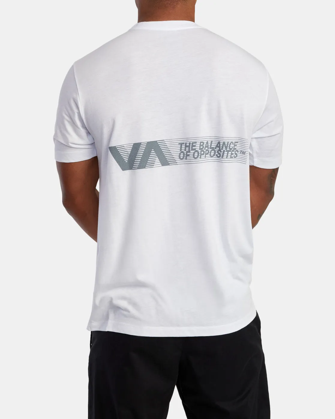 Big RVCA Speed Workout Shirt - White