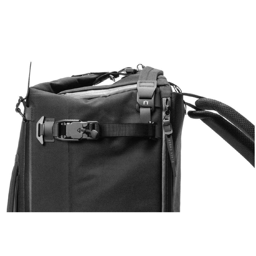 Black Ember DEX V-Buckle Straps