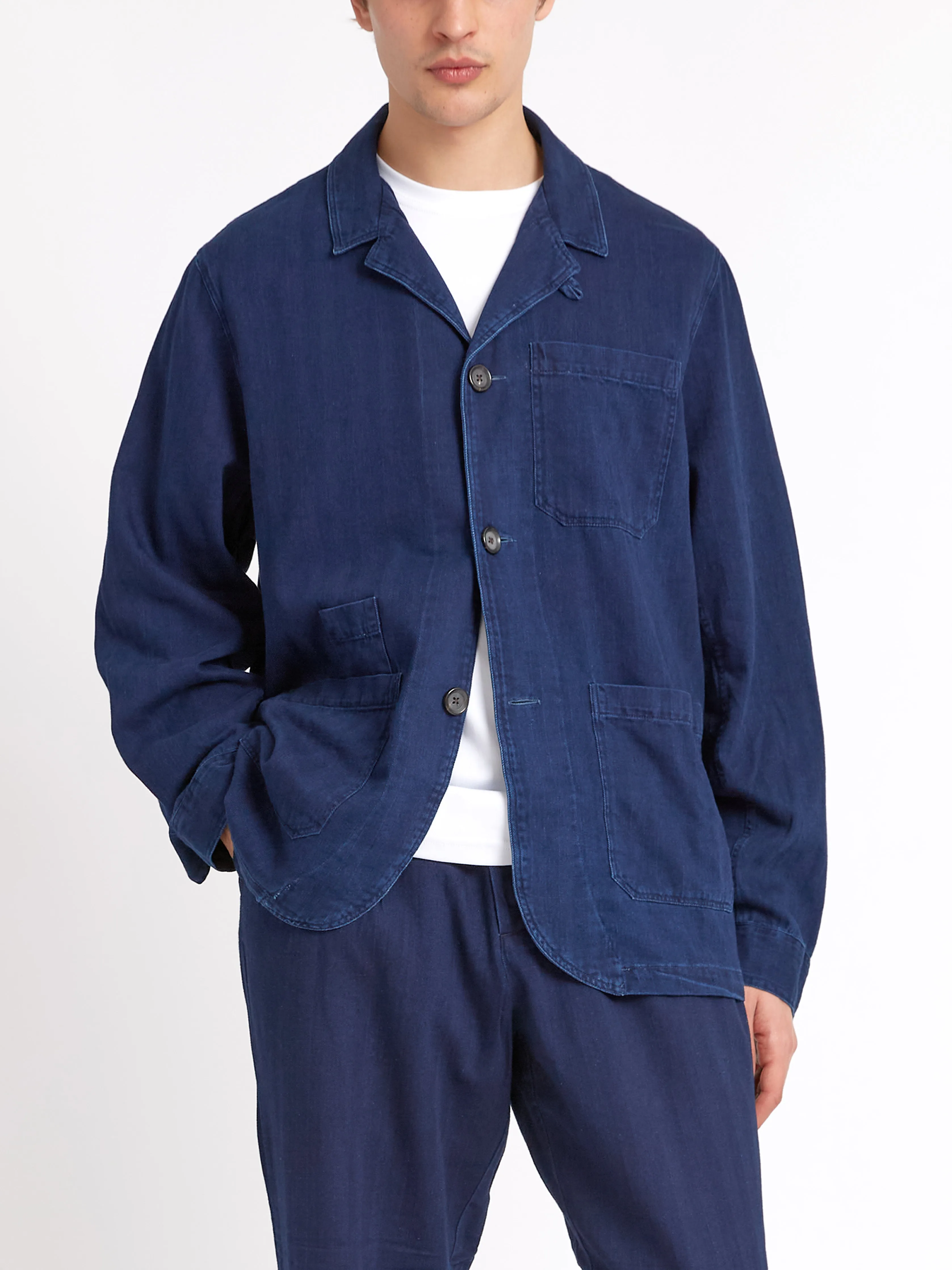 Bradwell Jacket Faye Indigo Blue