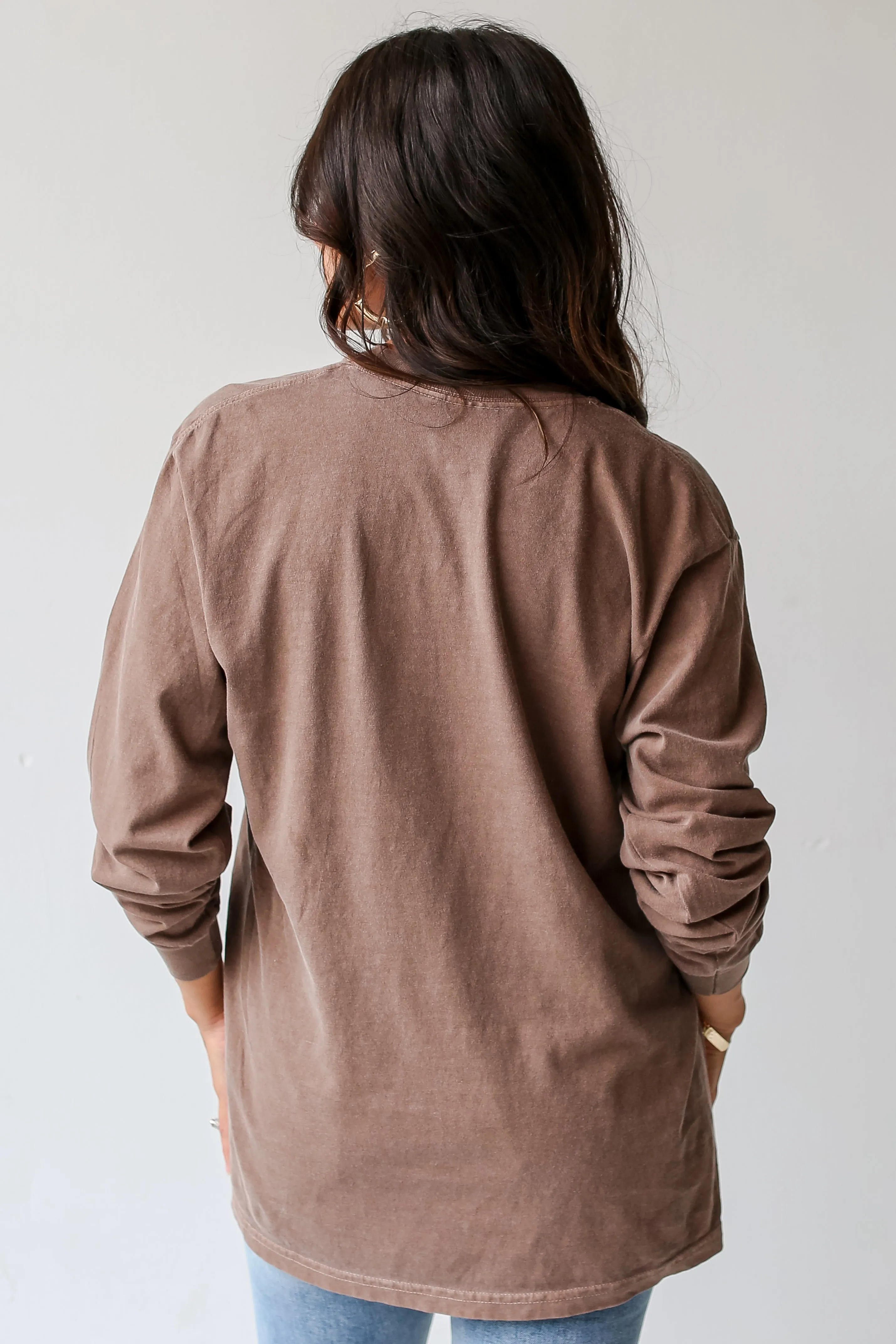 Brown Dahlonega Georgia Long Sleeve Tee