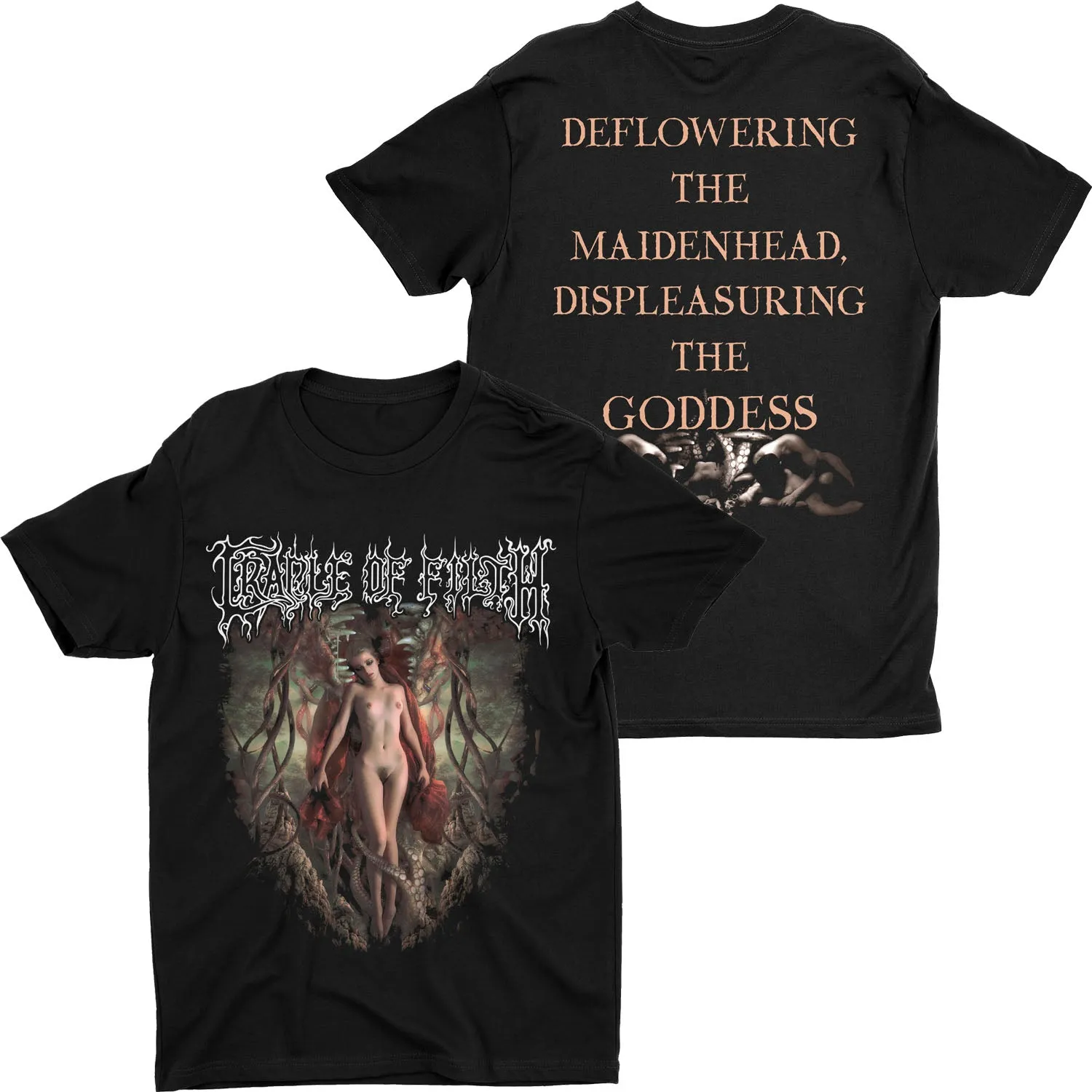 Cradle Of Filth - Deflowering The Maidenhead t-shirt