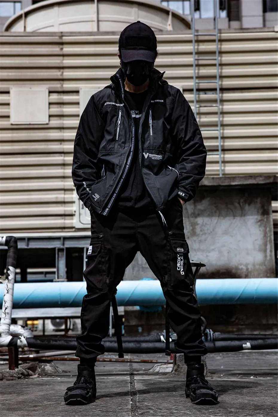 CROXX OFFICIAL Dark Matter Padded Windbreaker