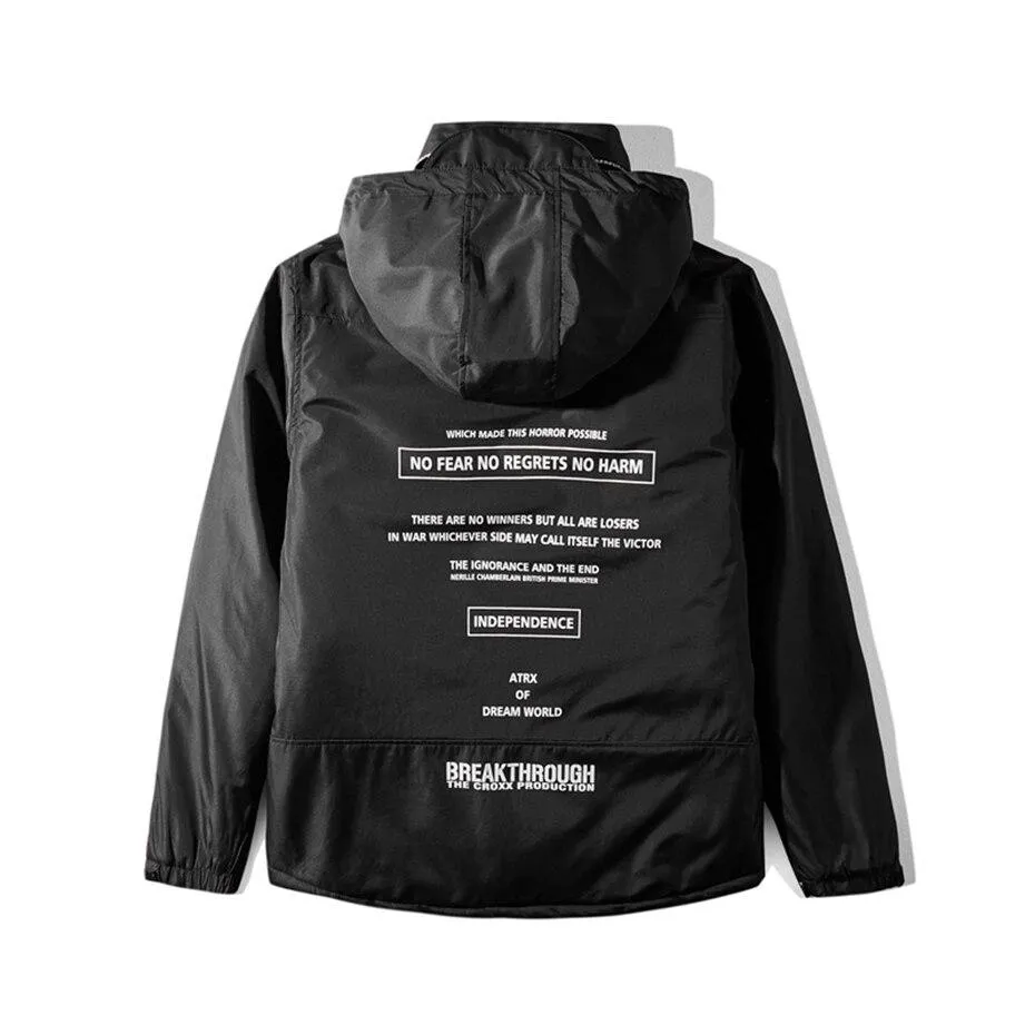 CROXX OFFICIAL Dark Matter Padded Windbreaker