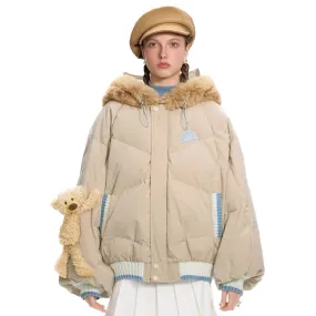 Doozoo Cosplay Down Jacket in Khaki