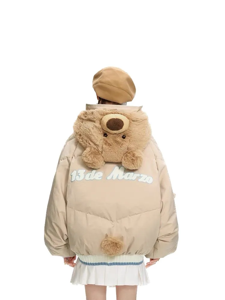 Doozoo Cosplay Down Jacket in Khaki