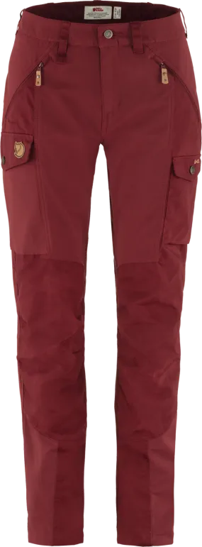 Fjällräven Women&#x27;s Nikka Trousers Curved Bordeaux Red | Buy Fjällräven Women&#x27;s Nikka Trousers Curved Bordeaux Red here | Outnorth