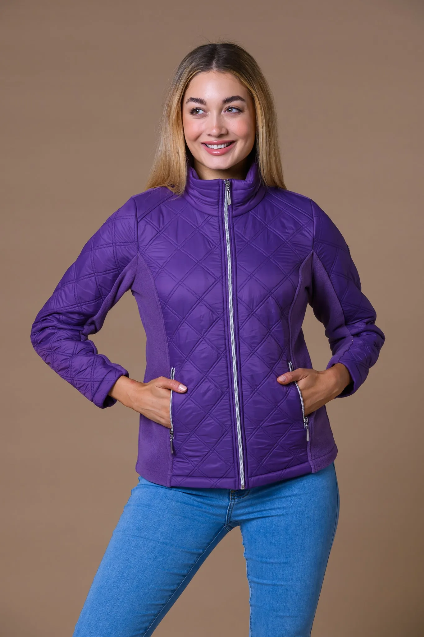 Fleece & Double Diamond Top