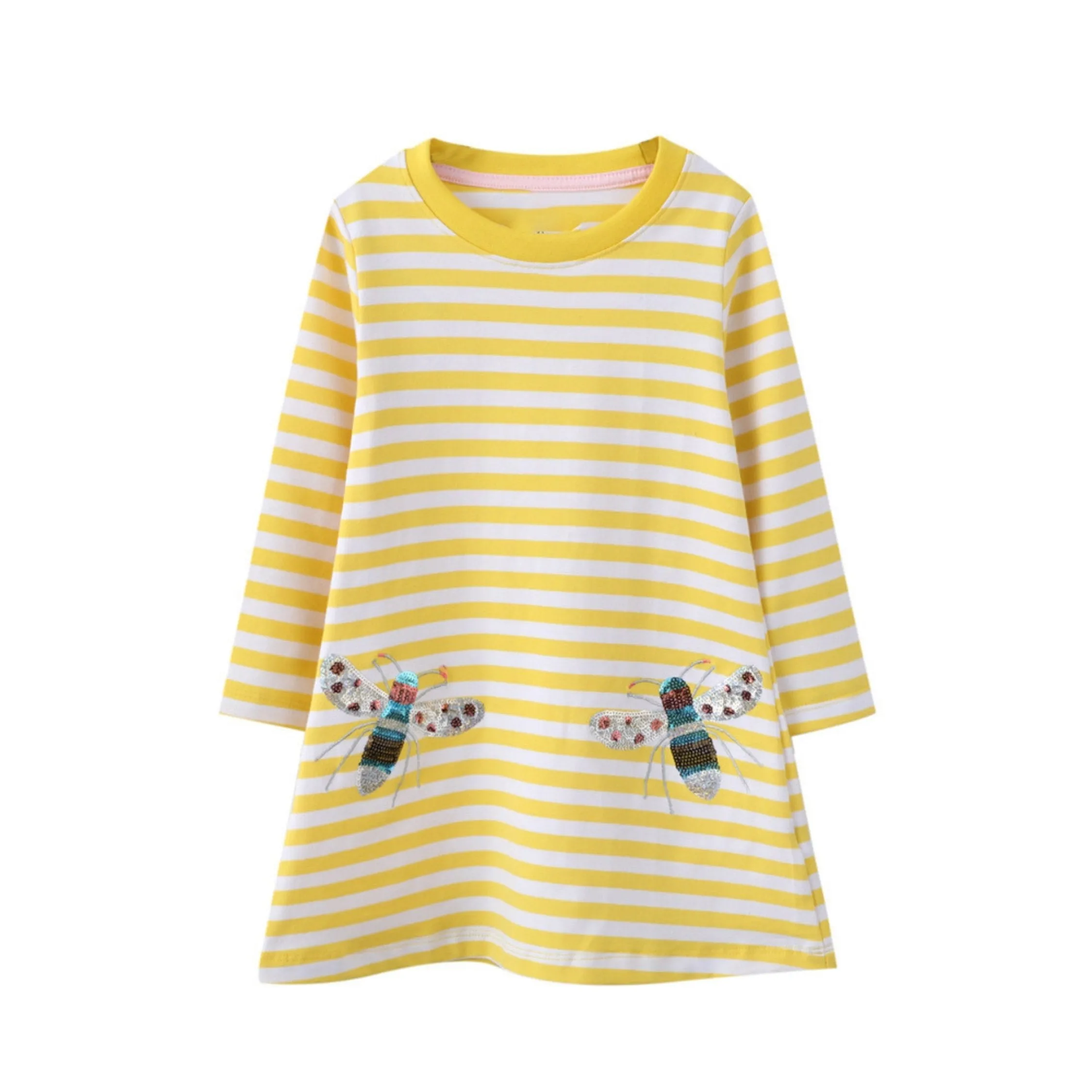 Honey Bee Outdoor Dress, Yellow