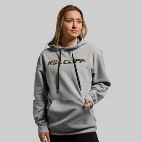 Kill Cliff Hoodie (Heather Grey-Horizontal Camo)