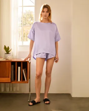 Lazy Silk Short Pajamas