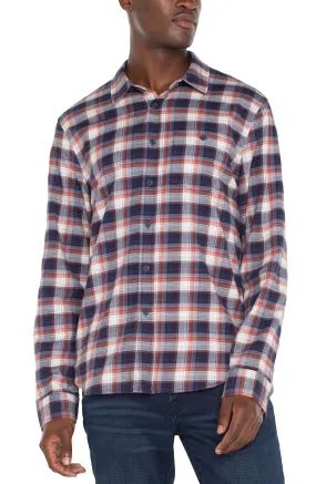 LONG SLEEVE BUTTON UP SHIRT