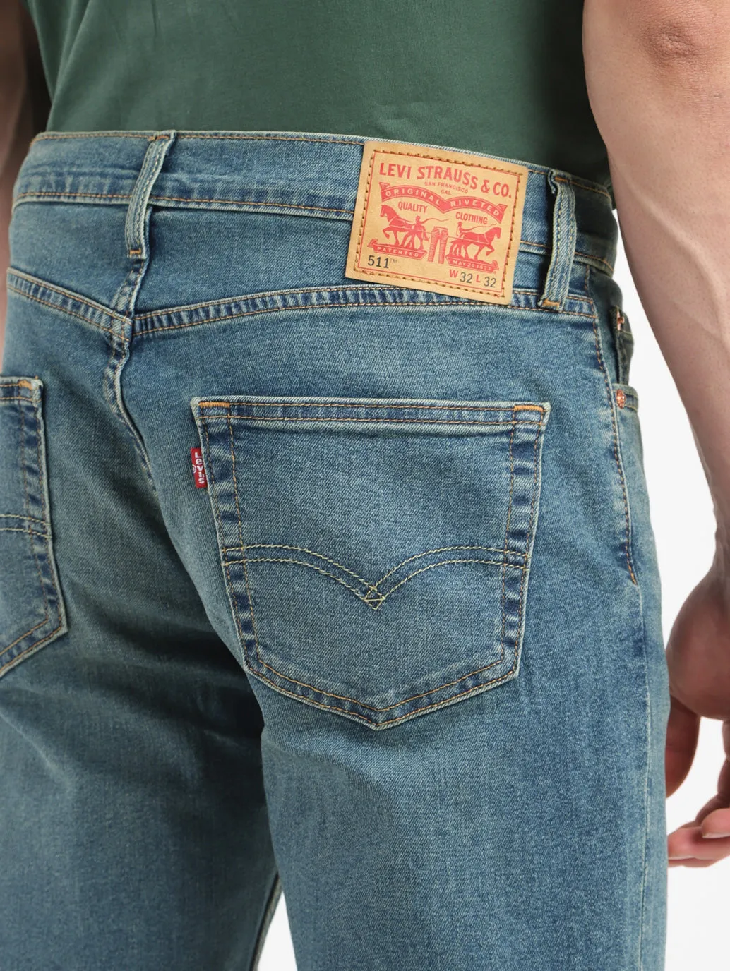 Men's 511 Dark Blue Slim Fit Jeans