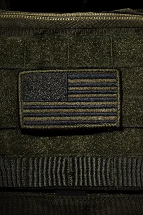 Olive Drab American Flag Patch