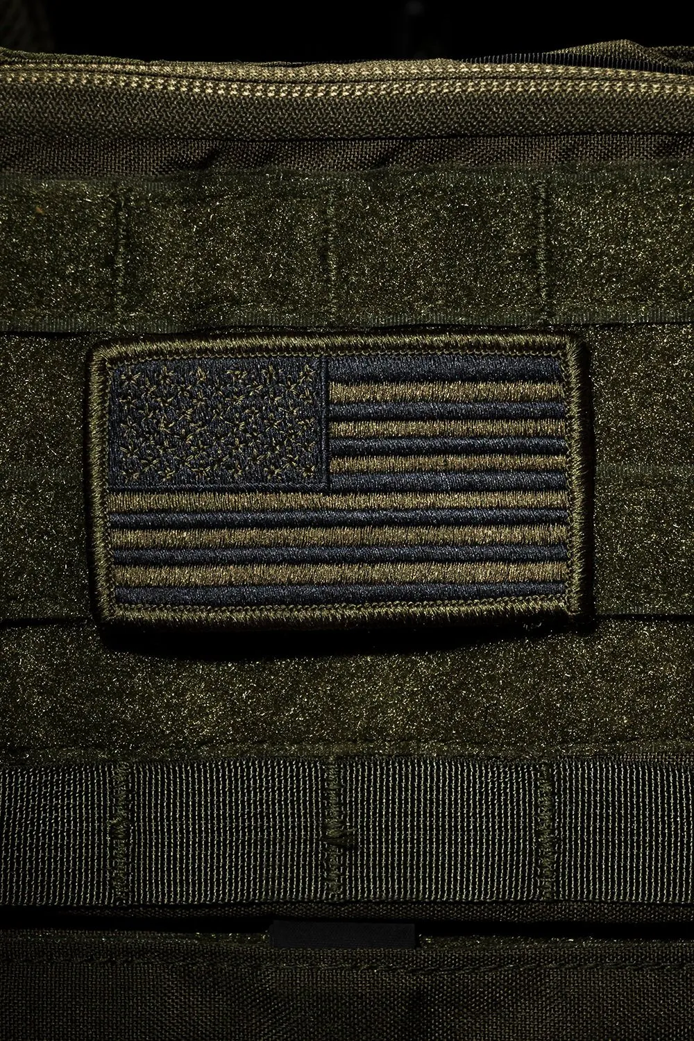 Olive Drab American Flag Patch