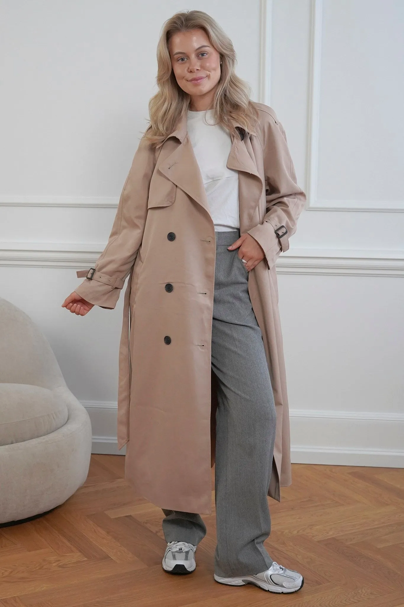 ONLChloe Trenchcoat - Varm Beige