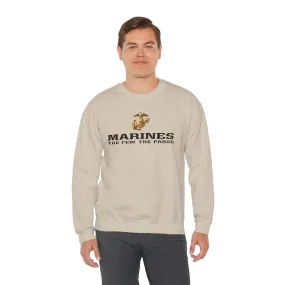 Sweatshirt: Marines. The Few. The Proud. (color choices)